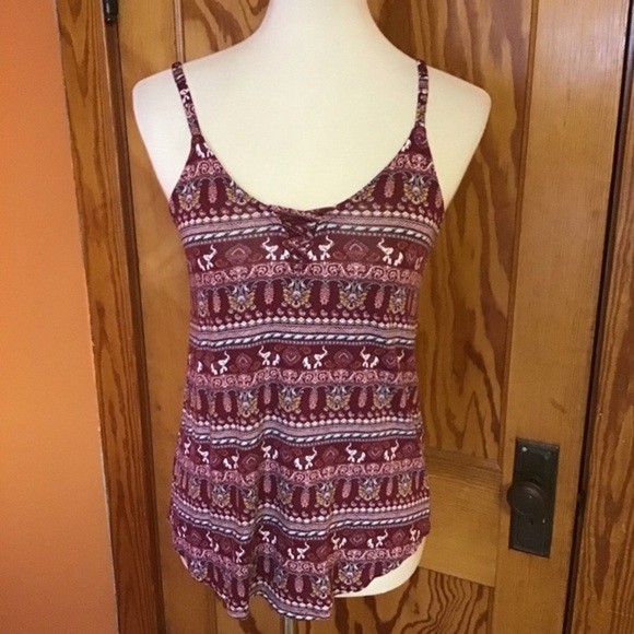 3 for 20 $ bundle Pink Republic Boho stripes elephants tank top - Picture 6 of 9